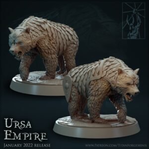 Titan Forge - Ursa Empire - Bears STL 3D PRINTING